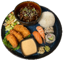 J2. Japansk Tre små rätter